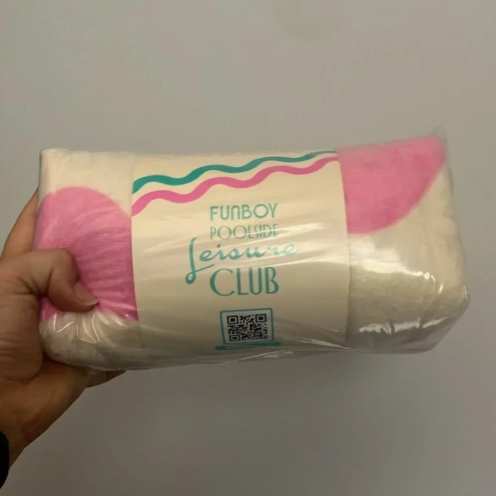 Brand new Poolside Leisure Club Beach Towel from FUNBOY